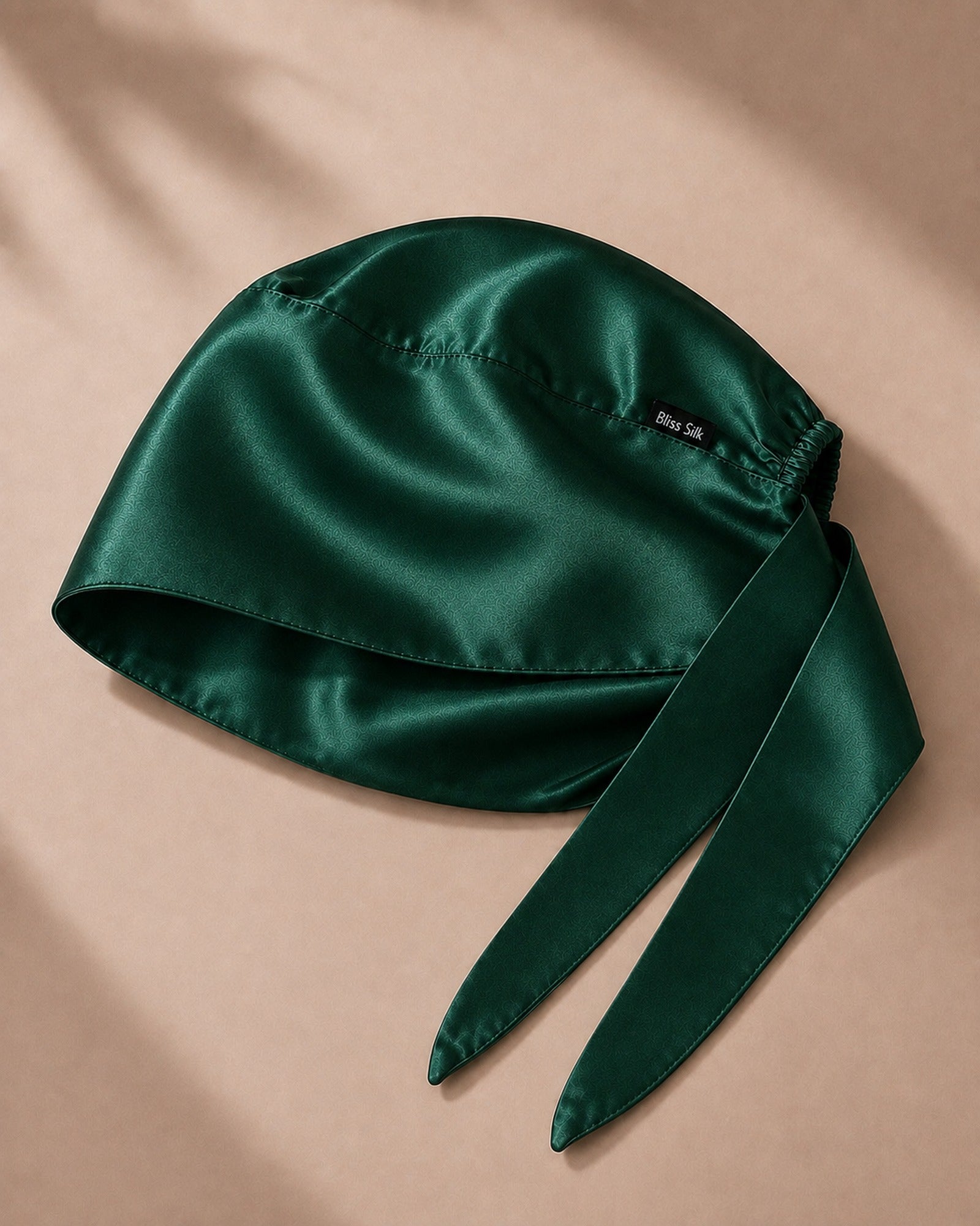 Silk Scrub Cap in Forest — BlissSilk